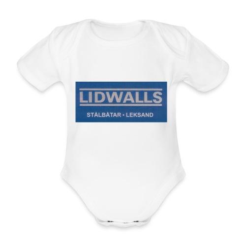 Lidwalls Stålbåtar - Ekologisk kortärmad babybody