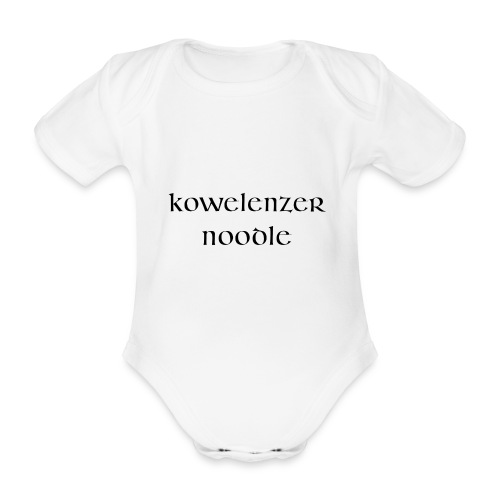 Kowelenzer Noodle - Baby Bio-Kurzarm-Body