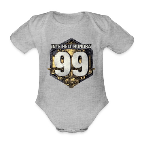 99 logo t shirt png - Ekologisk kortärmad babybody