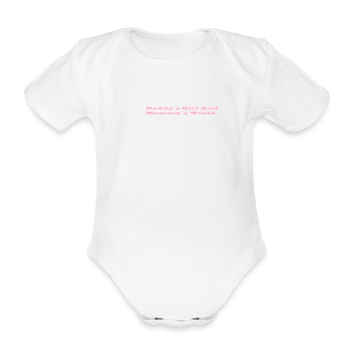 BABY BODY Girl - Ekologisk kortärmad babybody