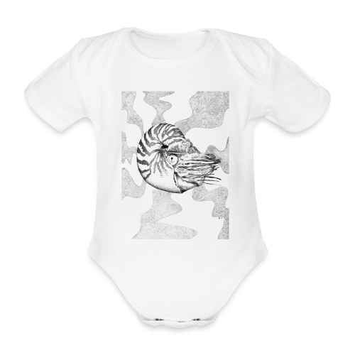 Nautilus - Organic Short-sleeved Baby Bodysuit
