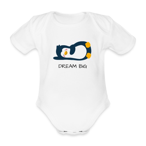 DREAM BIG - Baby Bio-Kurzarm-Body