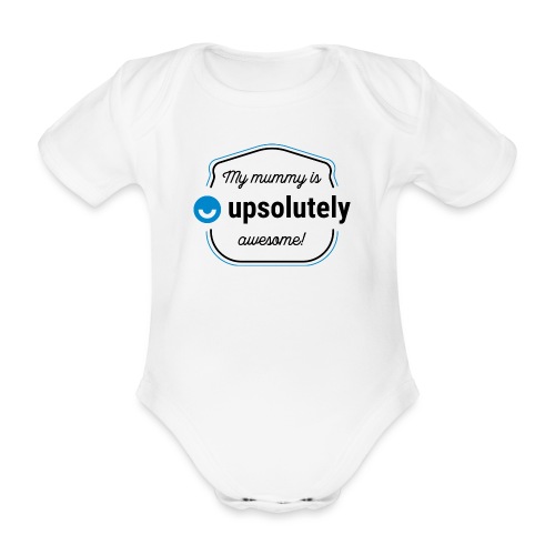 upday babygro mummy - Organic Short-sleeved Baby Bodysuit