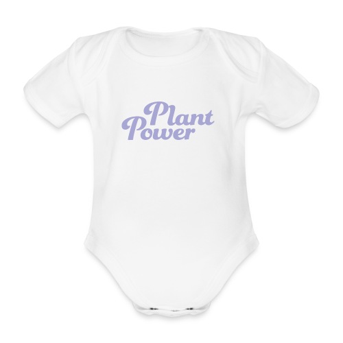 Plant Power - Body ecologico per neonato a manica corta
