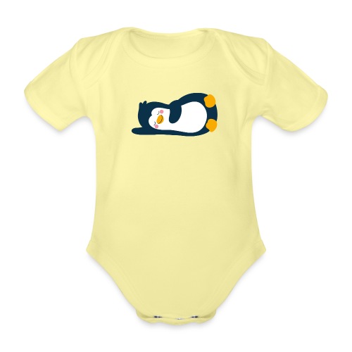 Pia Pinguin - Baby Bio-Kurzarm-Body