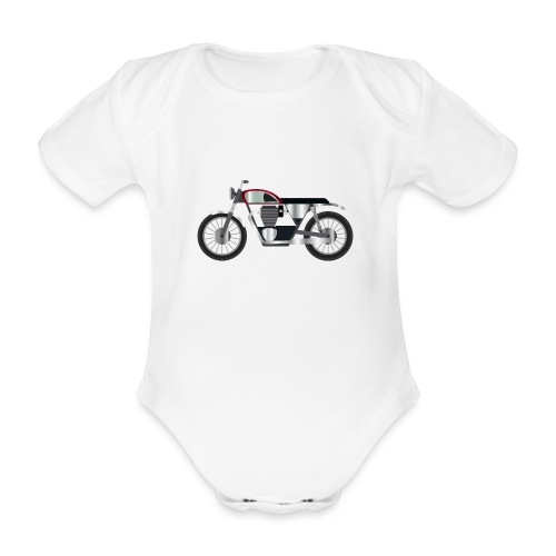 Motorcycle - Baby bio-rompertje met korte mouwen