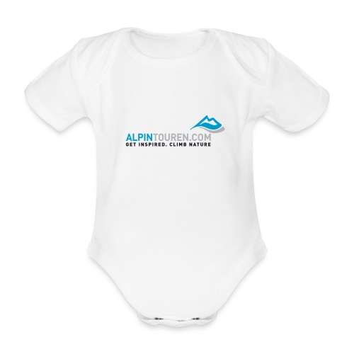 Alpintouren Logo - Baby Bio-Kurzarm-Body