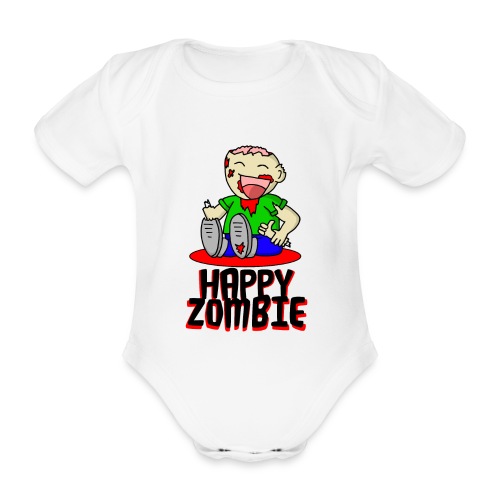 HappyZombie - Baby Bio-Kurzarm-Body
