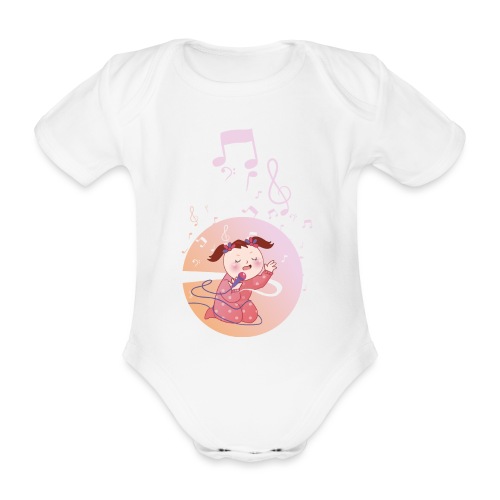 Witzige süße Umstandsmode T-Shirt mit Motiv - Baby Bio-Kurzarm-Body