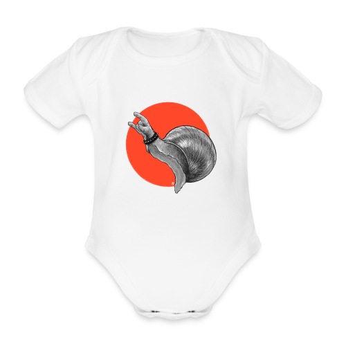 Metal Slug - Organic Short-sleeved Baby Bodysuit