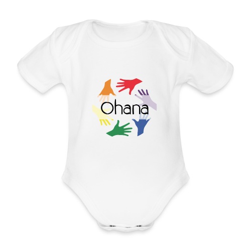 Ohana heißt Familie - Baby Bio-Kurzarm-Body