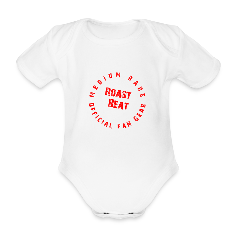 Official RoastBeat Fan Gear - Baby Bio-Kurzarm-Body