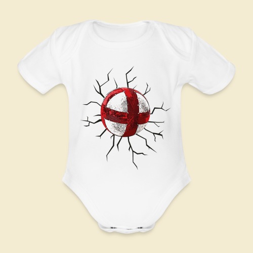 Radball | Cycle Ball Crash - Baby Bio-Kurzarm-Body