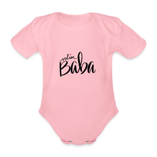 Volim Baba - Ekologisk kortärmad babybody