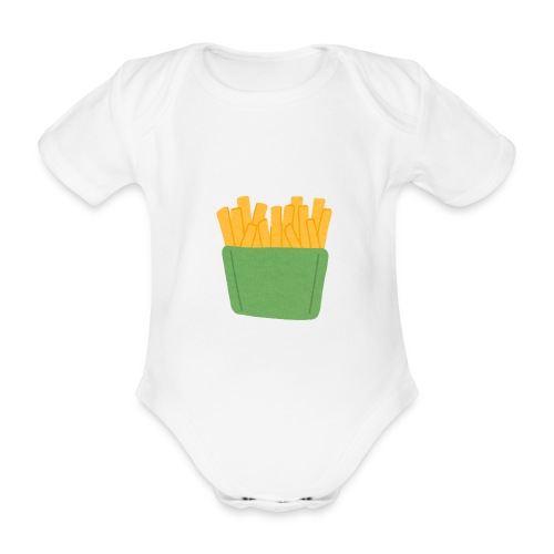 Fries - Body ecologico per neonato a manica corta