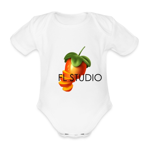 Sliced Sweaty Fruit - Organic Short-sleeved Baby Bodysuit