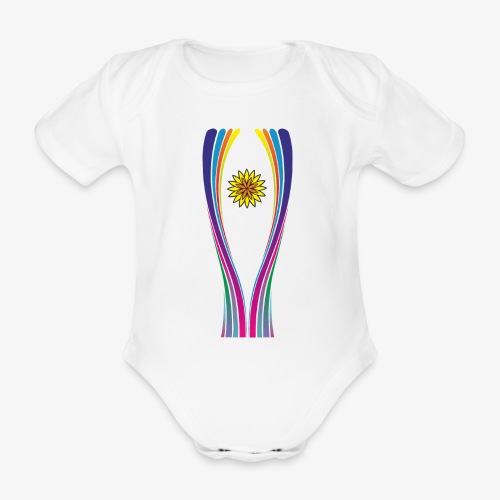 SOLRAC World Cup - Body orgánico de manga corta para bebé