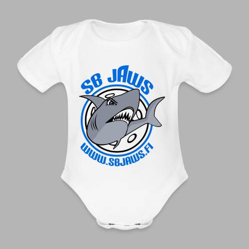 SB JAWS - Vauvan lyhythihainen luomu-body