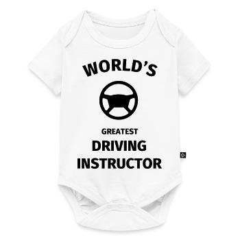 World's Greatest Driving Instructor - Baby Premium short-sleeve bodysuit - white - Front