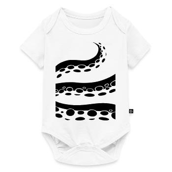 Fieser Tentakel - Baby Premium Kurzarmbody - Weiß - Vorne