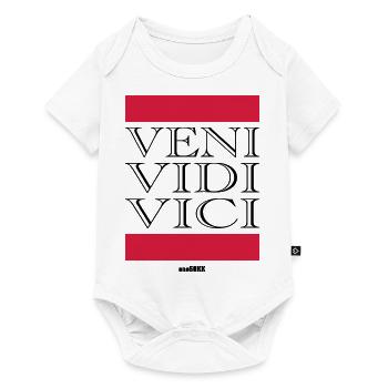 Veni - Body à manches courtes Premium Bébé - blanc - Devant