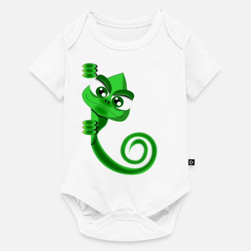 Chameleon - Baby Premium short-sleeve bodysuit - white