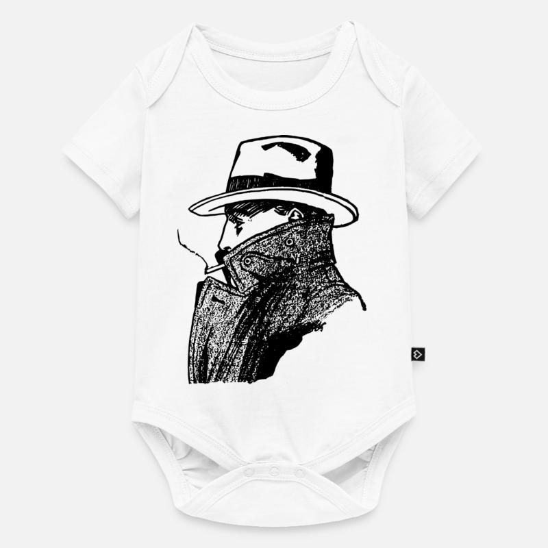 agent - Body à manches courtes Premium Bébé - blanc