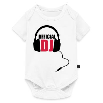 OfficialDJ - Baby Premium short-sleeve bodysuit - white - Front