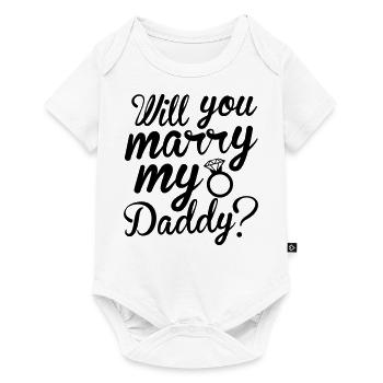 Marry - Baby Premium short-sleeve bodysuit - white - Front