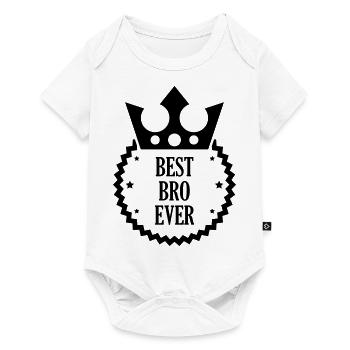 Frère Frangin Frere Naissance Bébé Frérot - Body à manches courtes Premium Bébé - blanc - Devant