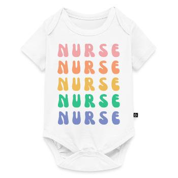 Infirmier - Body à manches courtes Premium Bébé - blanc - Devant