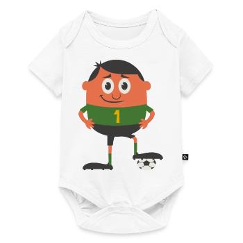Ballsport - Baby Premium Kurzarmbody - Weiß - Vorne