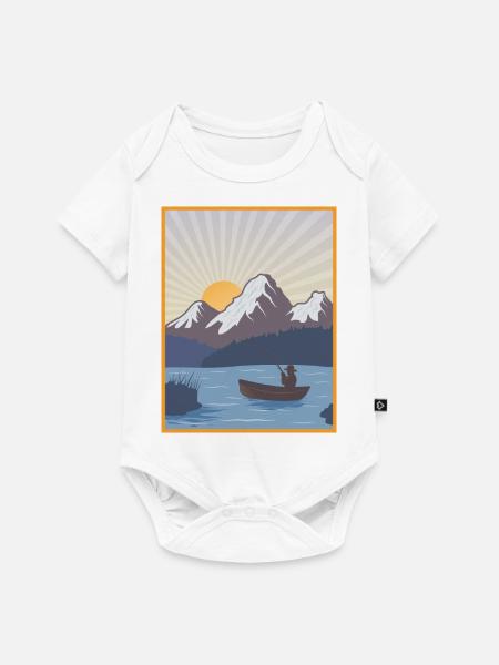 Wassersport - Baby Premium Kurzarmbody - Weiß