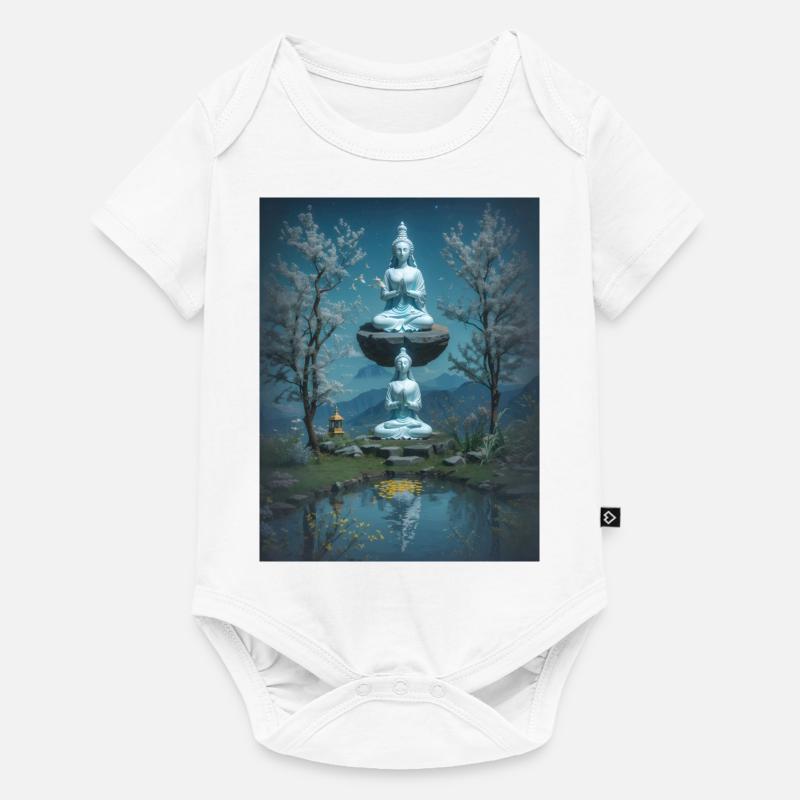 Einklang & Harmonie - Baby Premium Kurzarmbody - Weiß