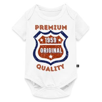 Qualité premium 1959 - Body à manches courtes Premium Bébé - blanc - Devant