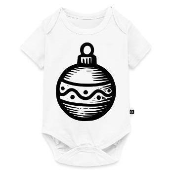Boule de Noel - Body à manches courtes Premium Bébé - blanc - Devant
