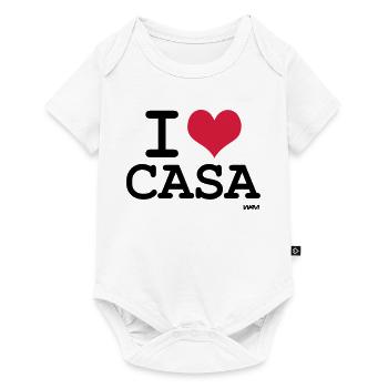 I love Casablanca - i love casa by wam - Baby Premium short-sleeve bodysuit - white - Front