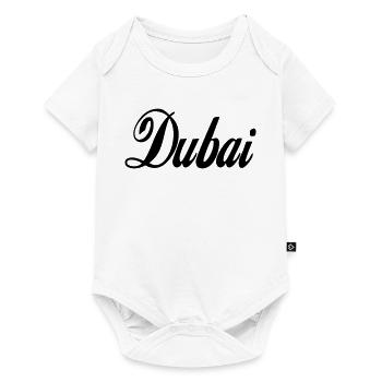 Dubai - couleur personnalisable - Body à manches courtes Premium Bébé - blanc - Devant