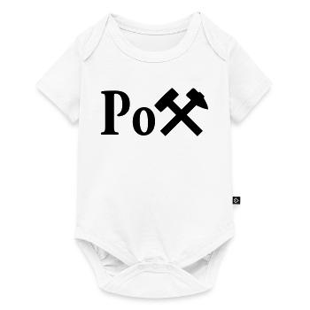 Der Pott - Baby Premium Kurzarmbody - Weiß - Vorne