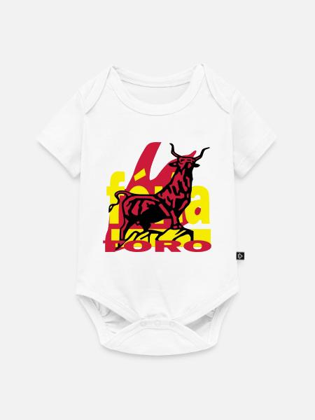 Feria 2 - Baby Premium Kurzarmbody - Weiß