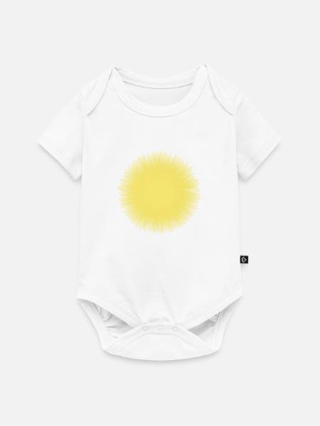 SUN - Baby Premium Kurzarmbody - Weiß
