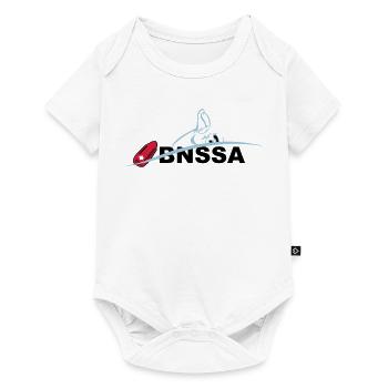 BNSSA sauvetage aquatique - Body à manches courtes Premium Bébé - blanc - Devant