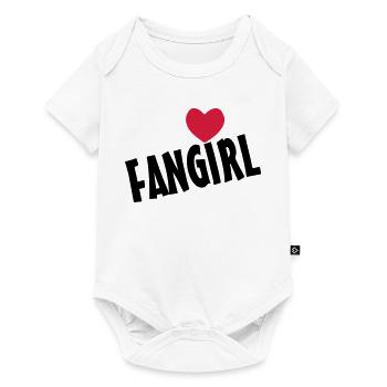 Fangirl Cadeau - Body à manches courtes Premium Bébé - blanc - Devant