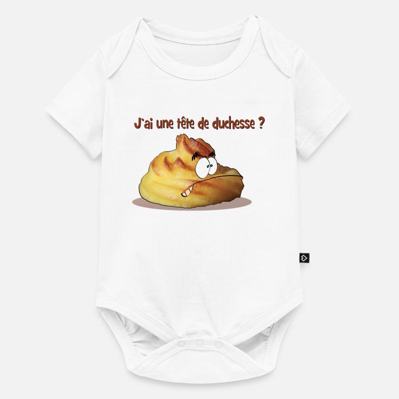 patate duchesse - Body à manches courtes Premium Bébé - blanc