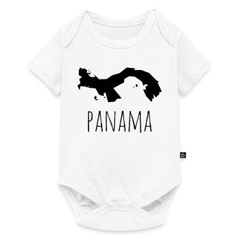 panama - Body à manches courtes Premium Bébé - blanc - Devant