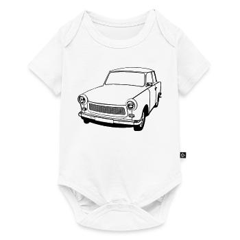  , Ostalgie , DDR Kult , Oldtimer (25) - Baby Premium Kurzarmbody - Weiß - Vorne