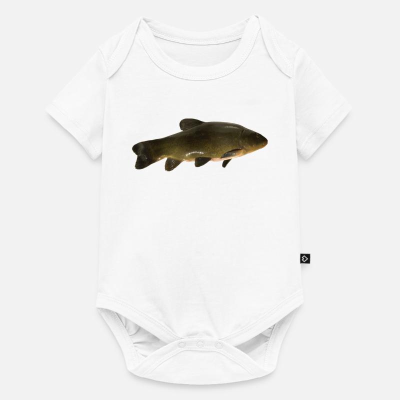 carpe (poisson) - Body à manches courtes Premium Bébé - blanc