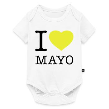 I LOVE MAYONNAISE Mayo - Baby Premium short-sleeve bodysuit - white - Front