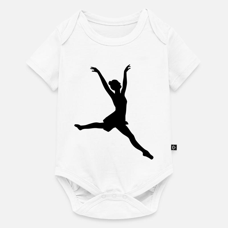 Danseur - Body à manches courtes Premium Bébé - blanc