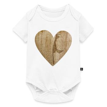Love - Sylt - Body à manches courtes Premium Bébé - blanc - Devant